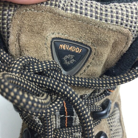 Nevados Youth Klondike Waterproof Hiking Taupe Lace Up Ankle Boots Brown Sz 1M - Picture 3 of 9